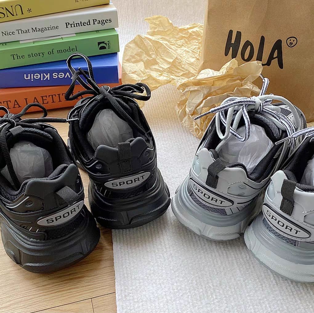 sneaker Fashion 5 shoes women men Men's Chunky Sneakers Male Female Trendy Casual Sport Shoes size36 44 wenhu1010 - view 3