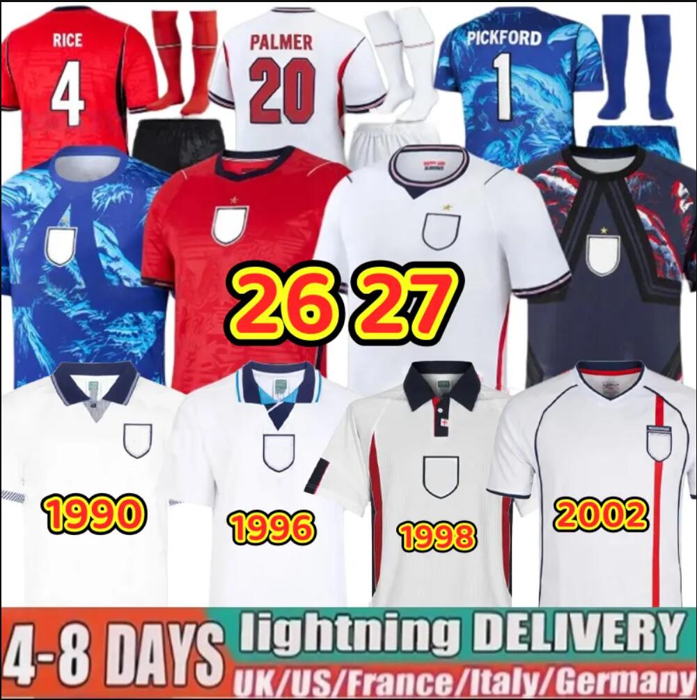 2025 2026 England football shirt Williamson Soccer Jersey Russo Bronze FODEN Saka Toone KANE RICE FODEN 25 26 National Team Home Away sports shirt Men Kids Kit Women66