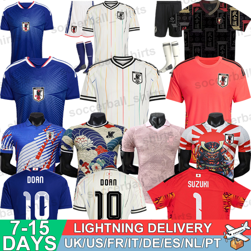 Japan Jerseys Football Soccer Jerseys World Cup 2026 Retro Football Shirts Tops Kits Men Kids Women Fans Player 3XL 4XL