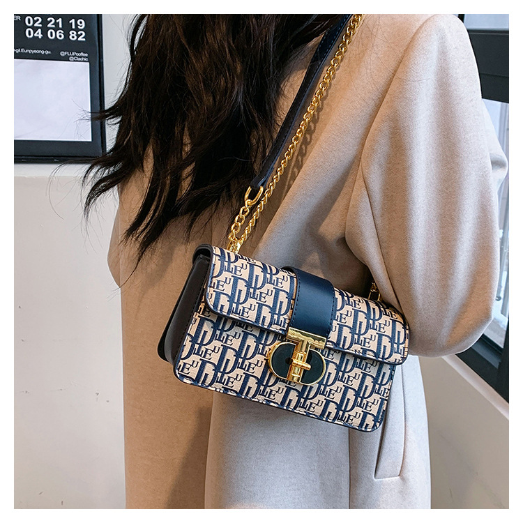 2026 New Korean-style Women's Chain Bag with High - end Texture Versatile for Ladies Suitable for Casual Single - shoulder or Cross - body Carrying