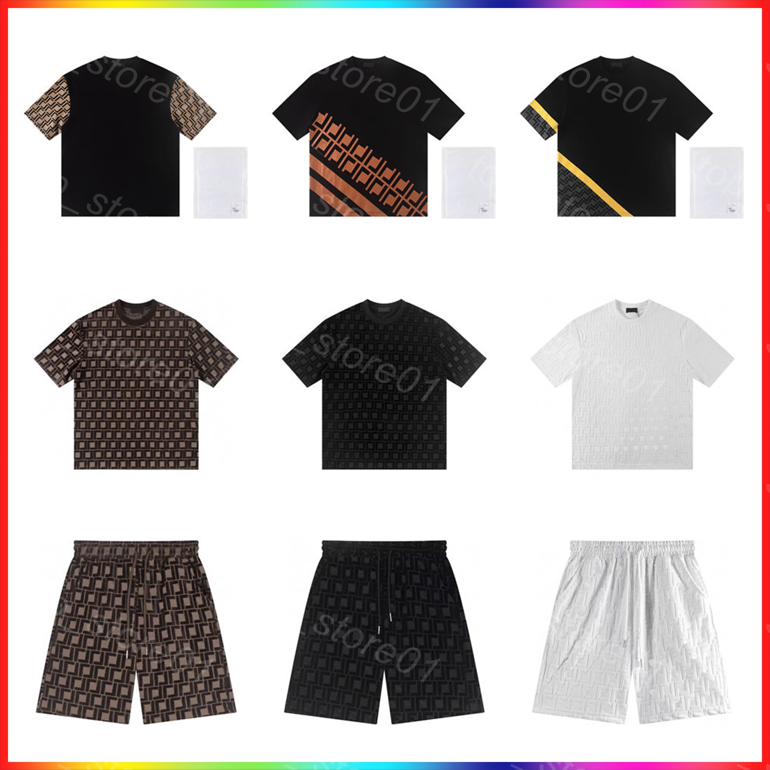 5A 2026 Fashion Mens Shorts Designer T Shirt Summer Beach Pants Pattern Print Loose Streetwear luxury Men's graphic tee women loose Streetwear clothing