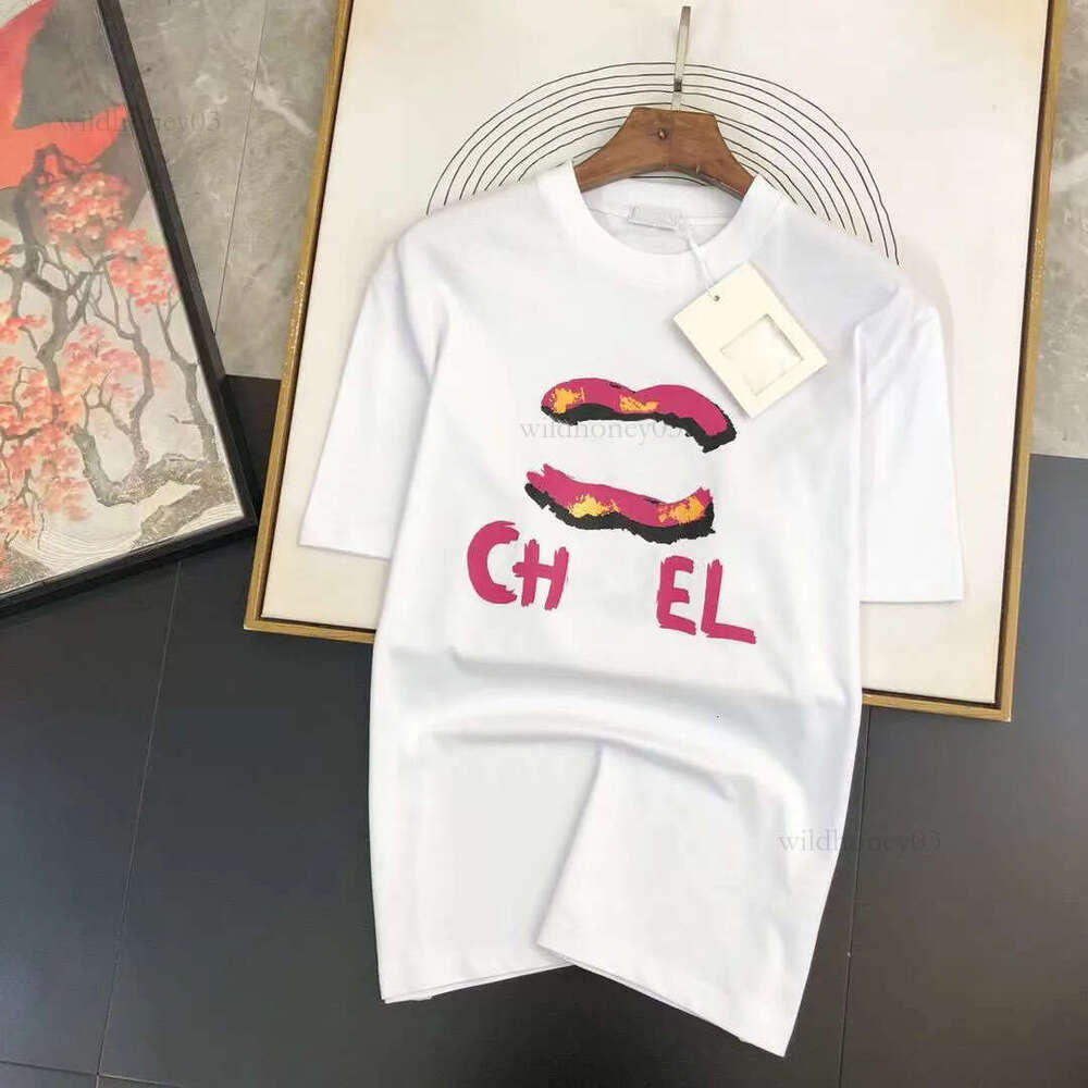 chan tshirt Summer Designer channels T shirt cc Casual Man Womens Loose Round Neck Tees Embroidered and Letters Print Short Sleeves Top Sell Luxury Fashion Mens 3bd