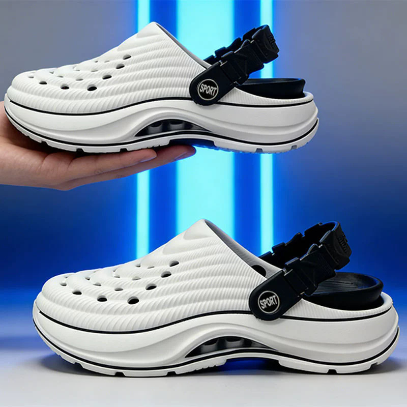 fashion design slippers 2026 Men's/Women's EVA Platform Hole Shoes, Anti-Slip Wear-Resistant Summer Beach Clogs, Driving Casual Sandals