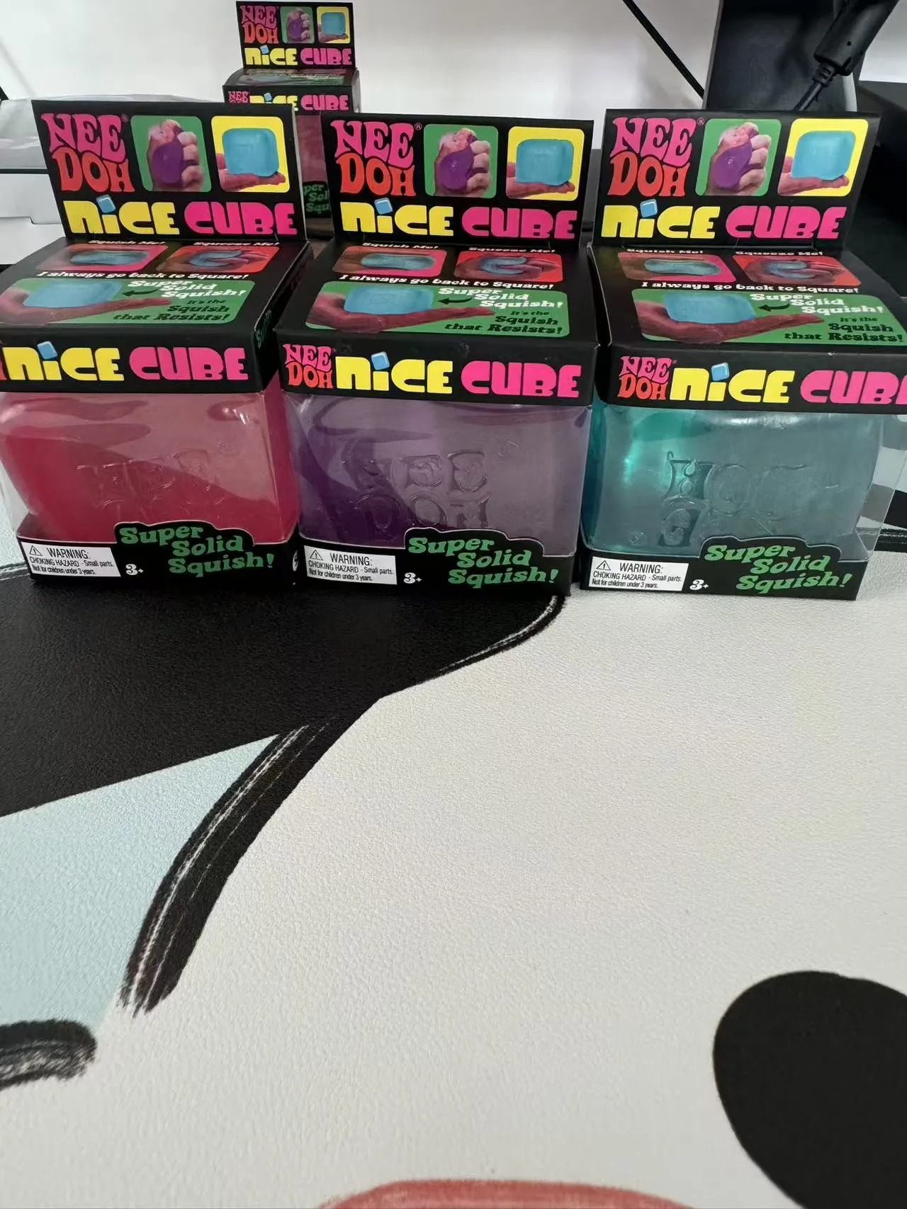 New Cube NeeDoh Ice Cream Fun Jellyfish Cute Easter Bunny, Eggs And Other Types Of Stress Relieving Toys Wholesale Boxes With Logo