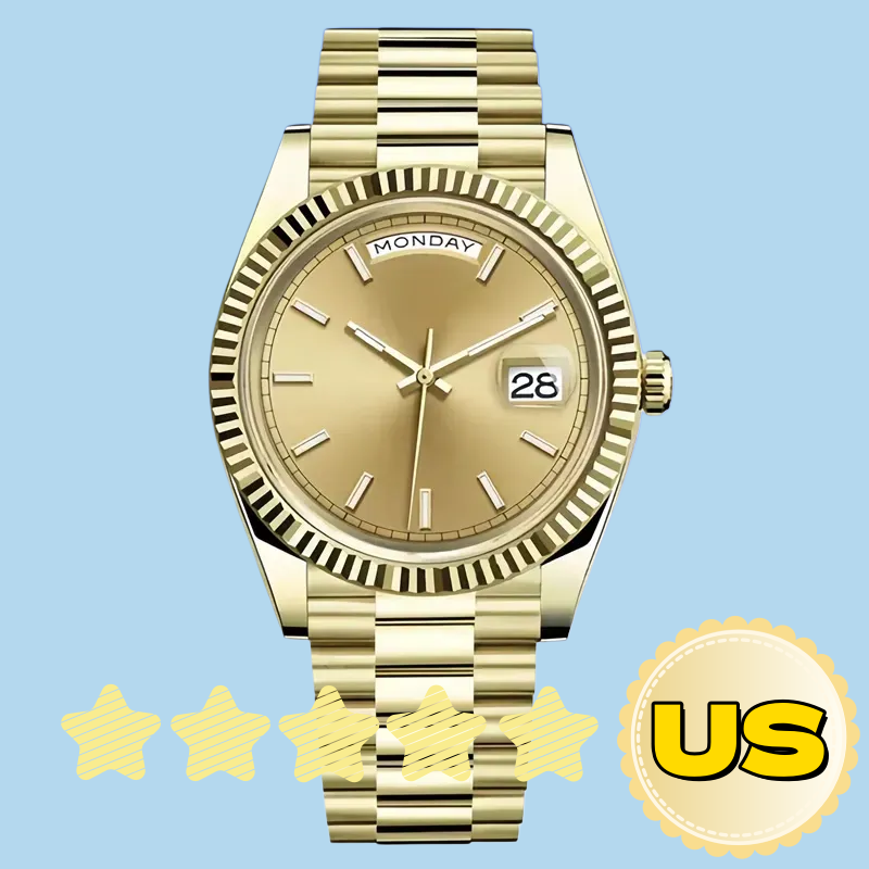 luxury designer watches men automatic 36/41mm mens watch sapphire with box reloj orologio montre de luxe 011