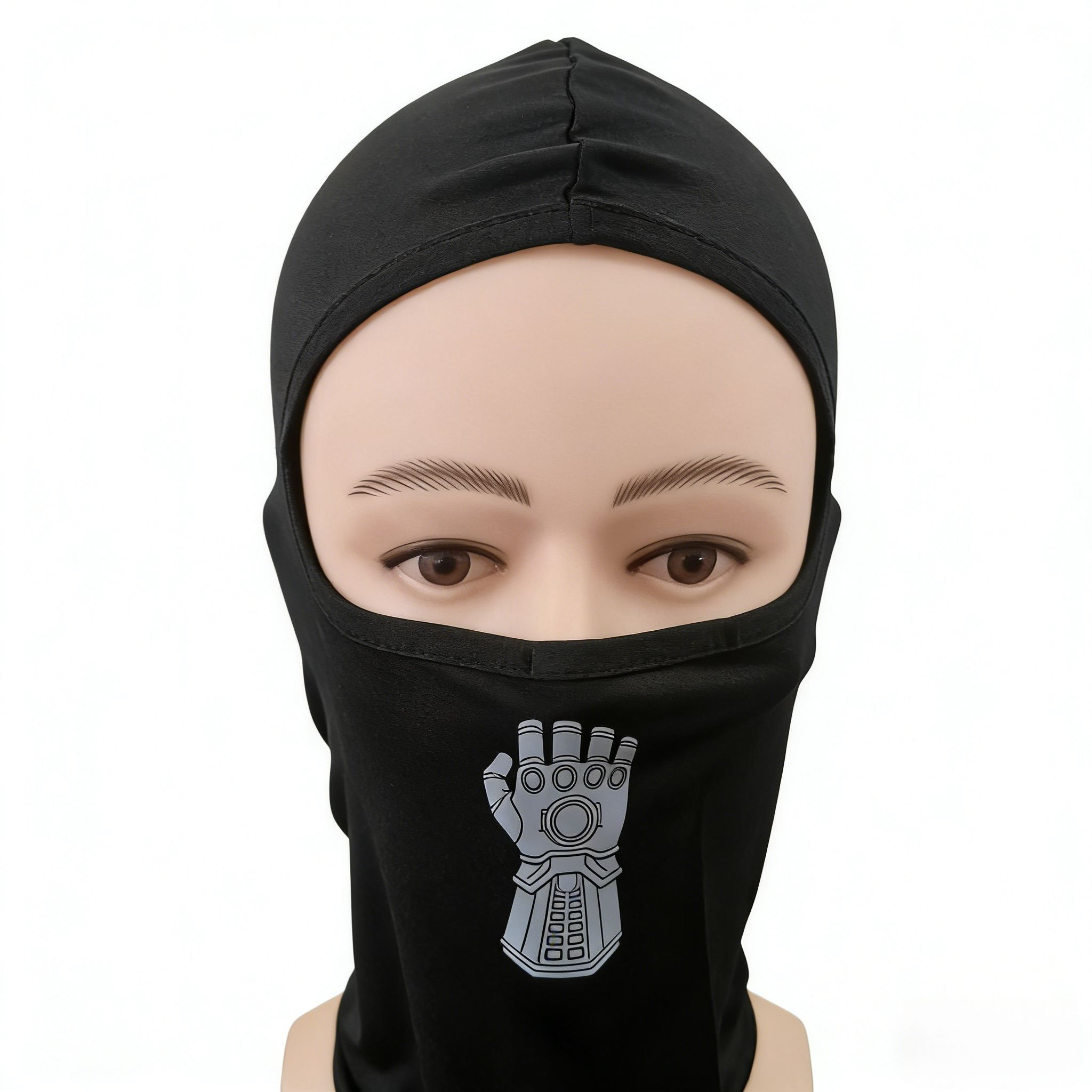 Motorcycle balaclava quick-drying full-face mask UV protection motorcycle cross-country motorcycle racing helmet lined with wind scarf mountain bike h