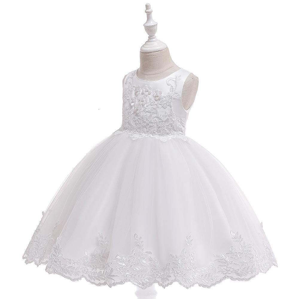 Baby Baptism Dresses For Baby Girls Lace Princess Dress Year Birthday Party Wedding Dress Newborn Clothing Infant Vestidos LJ201221