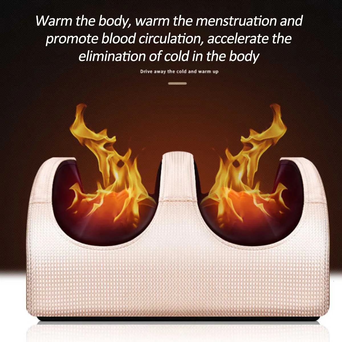 Electric Heating Foot Massager Machine Foot Kneading Compress Vibration Foot Leg Massage Home Christmas Valentines Day Gift 260415 - view 6