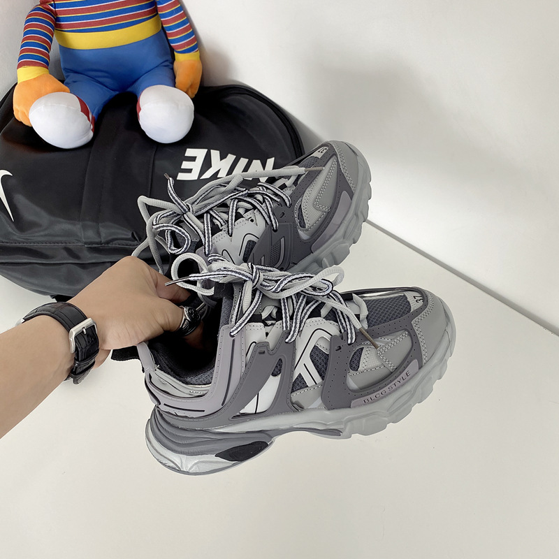 2026 Women's Shoes New All - Match Thick - soled Dad Shoes INS - style Hong Kong - style Street - shooting Student Casual Couple Sports Shoes