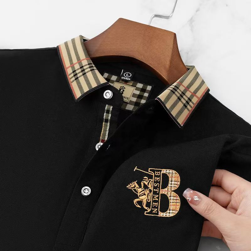 Mens Polo Shirt Designer Man Fashion Horse T Shirts Casual Men Golf Summer Polos Shirt Embroidery High Street Trend Top Tee size S-4XL