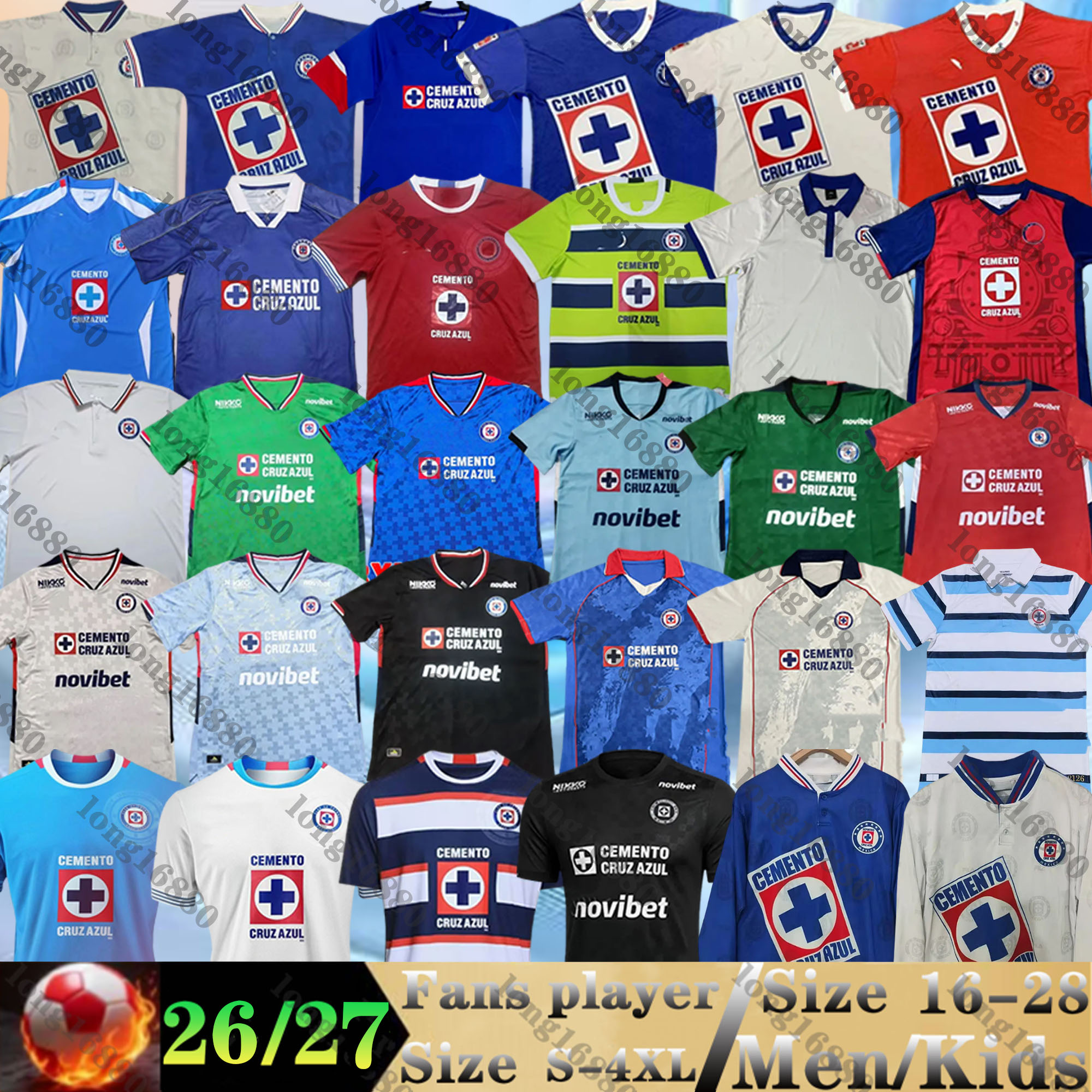 2025 2026 Liga MX Cruz Azul Soccer Jerseys Liga MX Retro 97 98 1996 1973 1974 2008 DITTA ANTUNA Edition Futbol camiseta de futbol SCOBAR 25 26 Men Football Shirts uniform