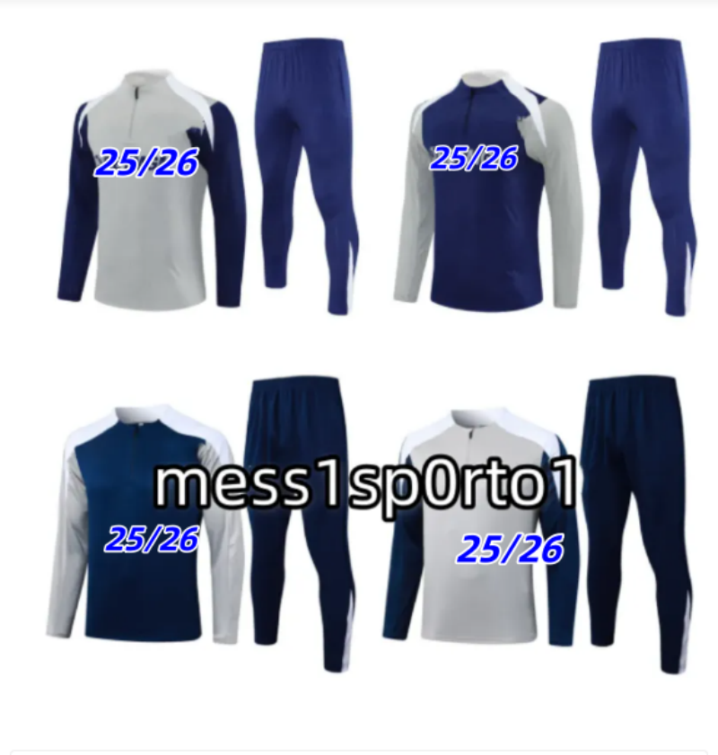 Tottenham Long sleeved half pull training suit spur Klinsmann GASCOIGNE ANDERTON SHERINGHAM 2026 27 HAM BALE KANE HOJBJERG Adult children's clothing sportswear