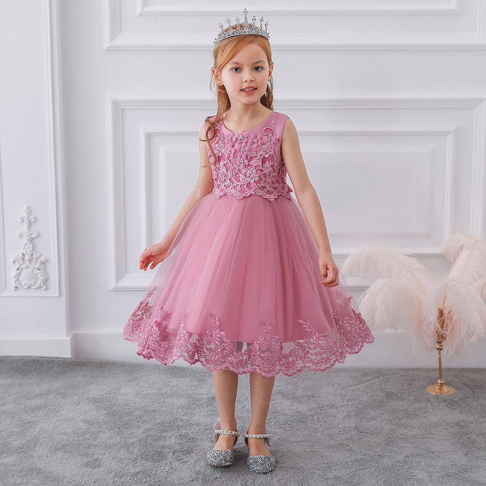 Baby Baptism Dresses For Baby Girls Lace Princess Dress Year Birthday Party Wedding Dress Newborn Clothing Infant Vestidos LJ201221