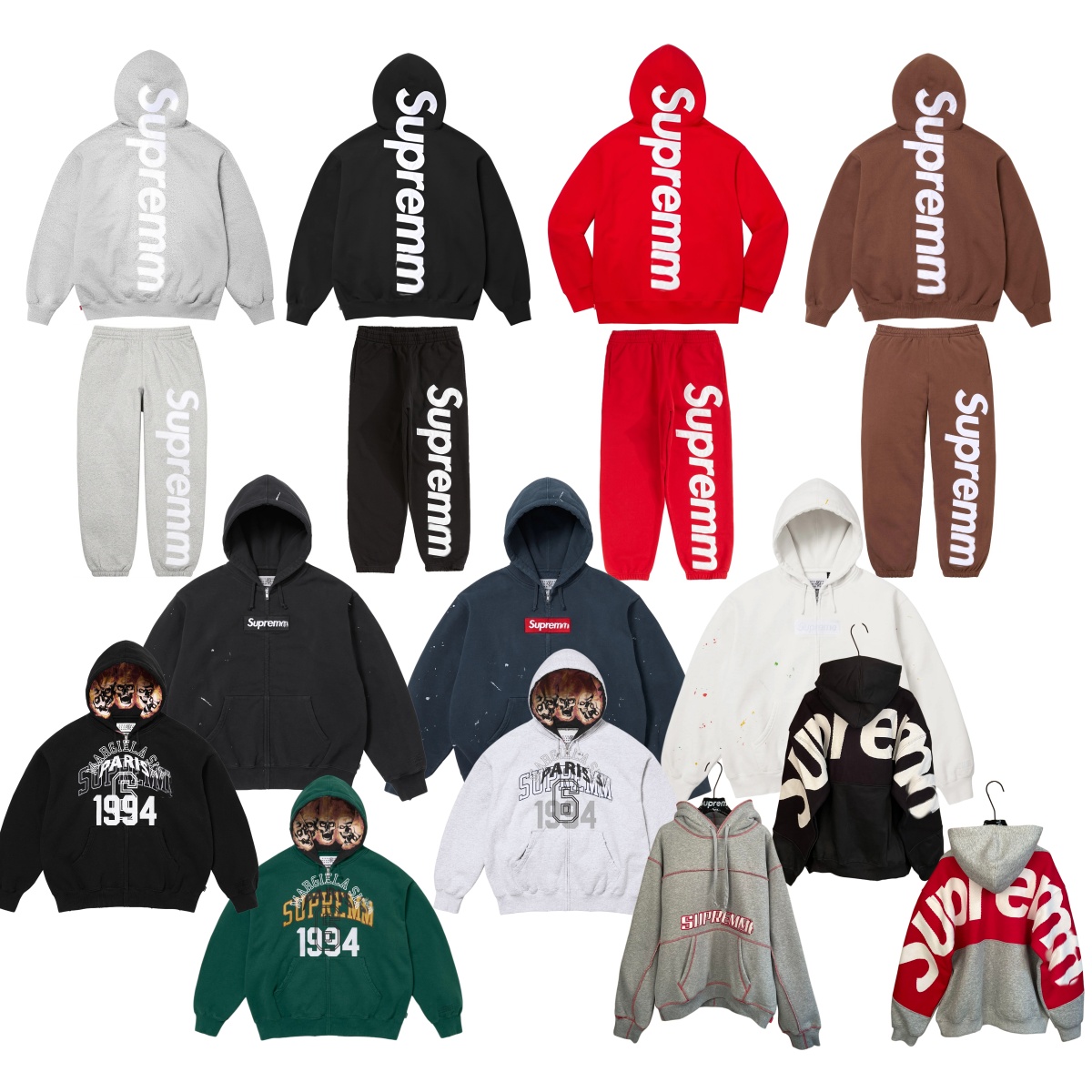 supremely hoodie designer hoodie men hoodies for men supremely jacket hoodie zip up hoodie designer clothes men Sweatshirts Hip Hop loose sleeves Pullover