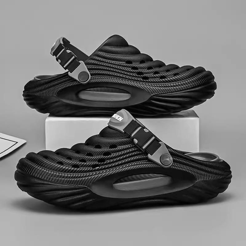 fashion design slippers 2026 Men's/Women's EVA Platform Hole Shoes, Anti-Slip Wear-Resistant Summer Beach Clogs, Driving Casual Sandals
