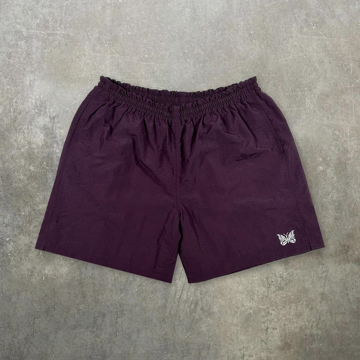 Needles Track mens shorts Butterfly Embroidery basketball Shorts Quick drying nylon sport jorts casual beach short pants