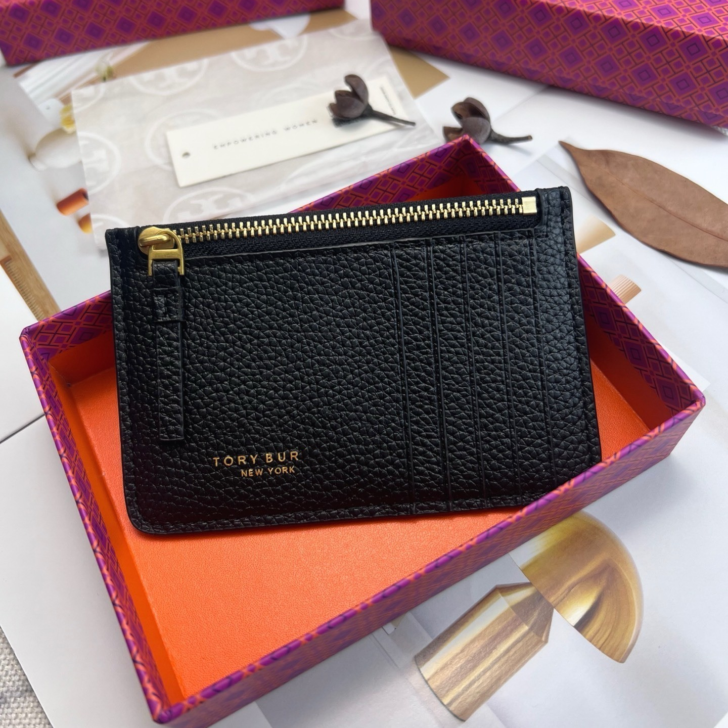 designer wallet women luxury high quality wallet purse TB leather card bag card holder coin purse multi-color luxury Flap Coin Purses Cardholder wallet