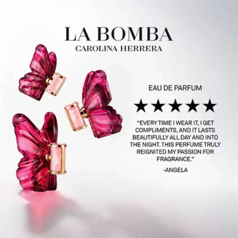 La Bomba Eau de Parfum for Women 80 ML Lasting Floral Pheromones Perfume Cologne 2.7 Oz Arab Perfumes 26Y0416