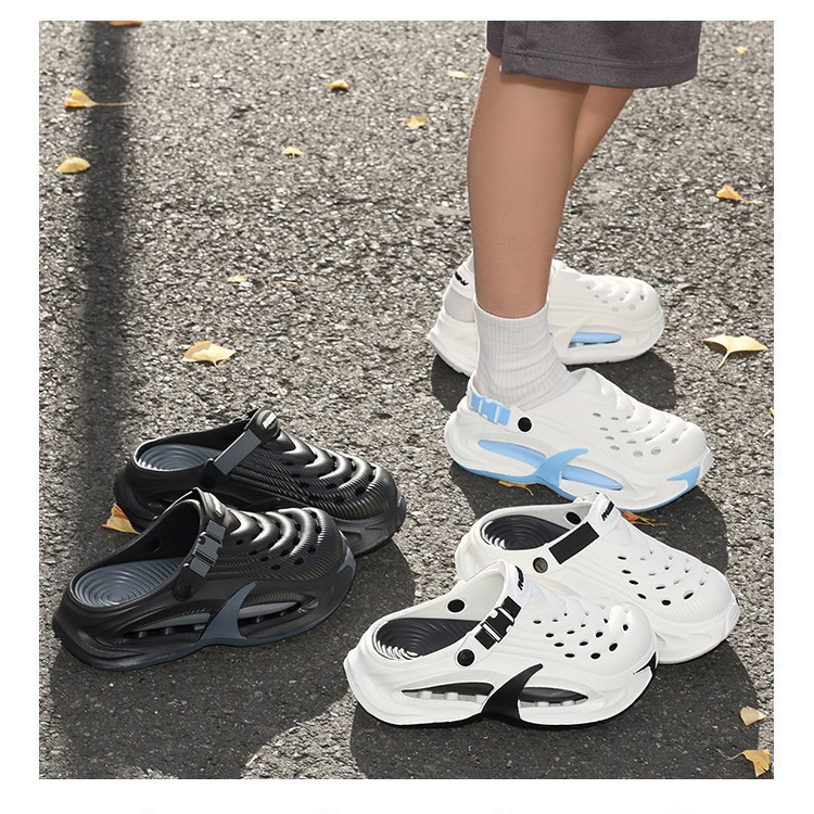 fashion design slippers 2026 Men's/Women's EVA Platform Hole Shoes, Anti-Slip Wear-Resistant Summer Beach Clogs, Driving Casual Sandals