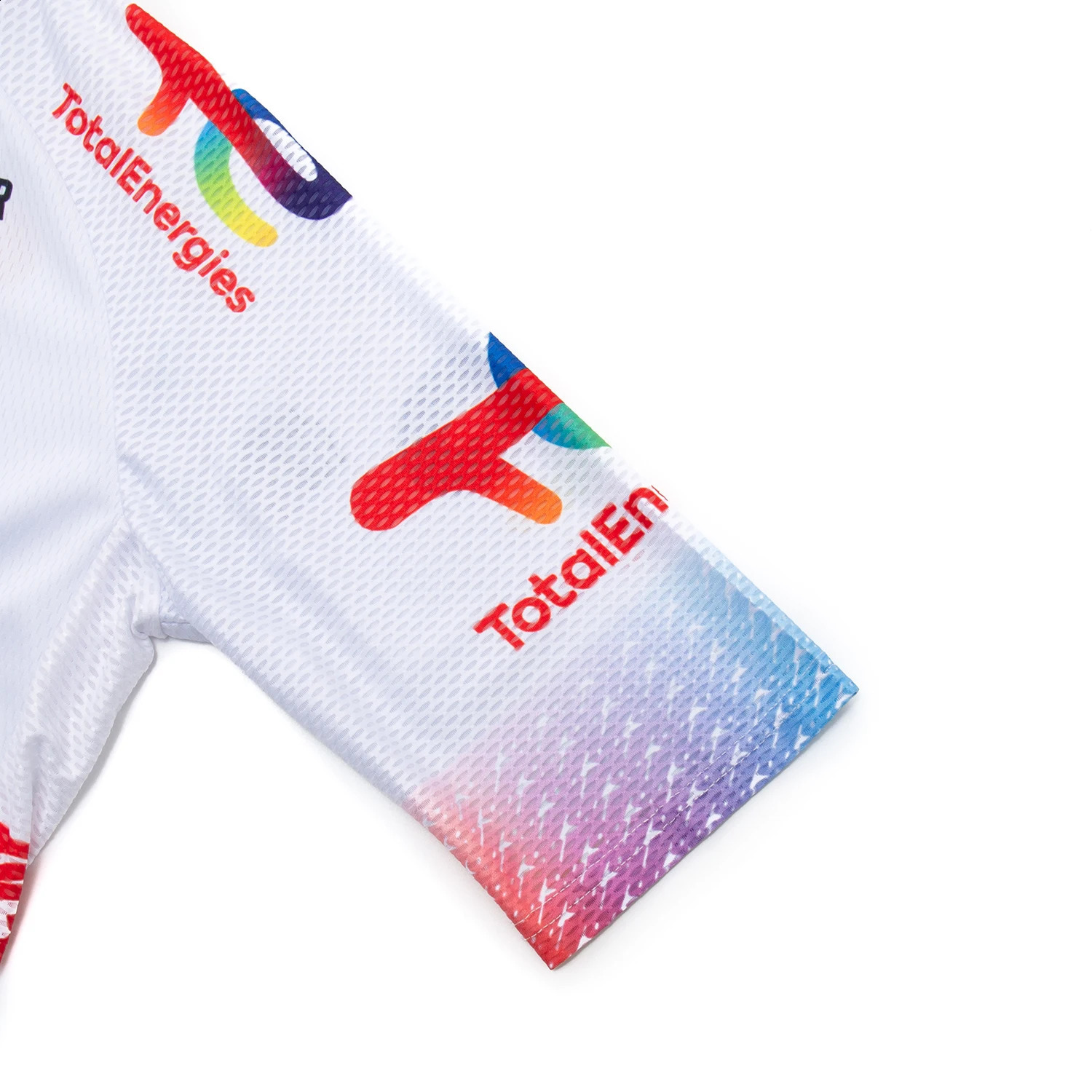 UAE Cycling Jersey White TOTAL Team Bike Jersey Shorts Set Men Women Quick dry Ropa Ciclismo Pro Bicycle T-Shirt Clothing 260415