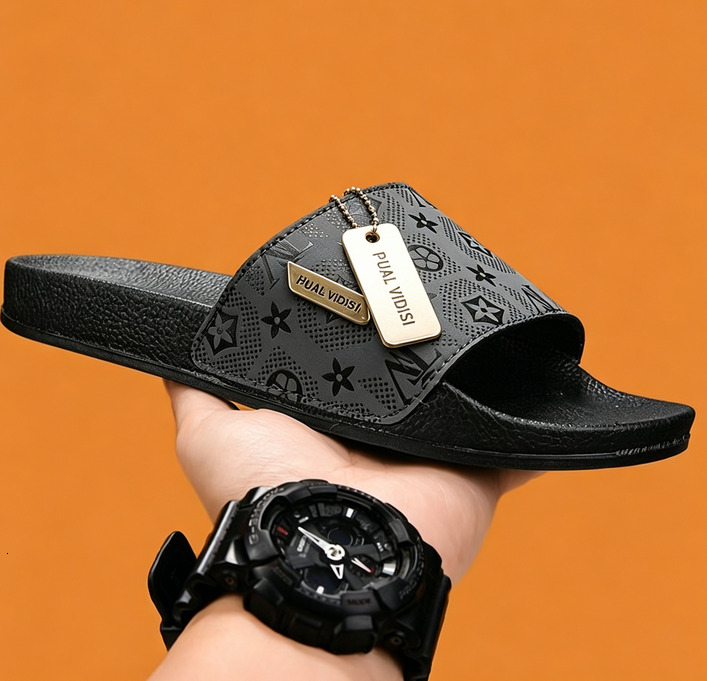 Men's slip-on for outdoor wear light luxury Southeast Asian beach style large size Vietnamese sandals