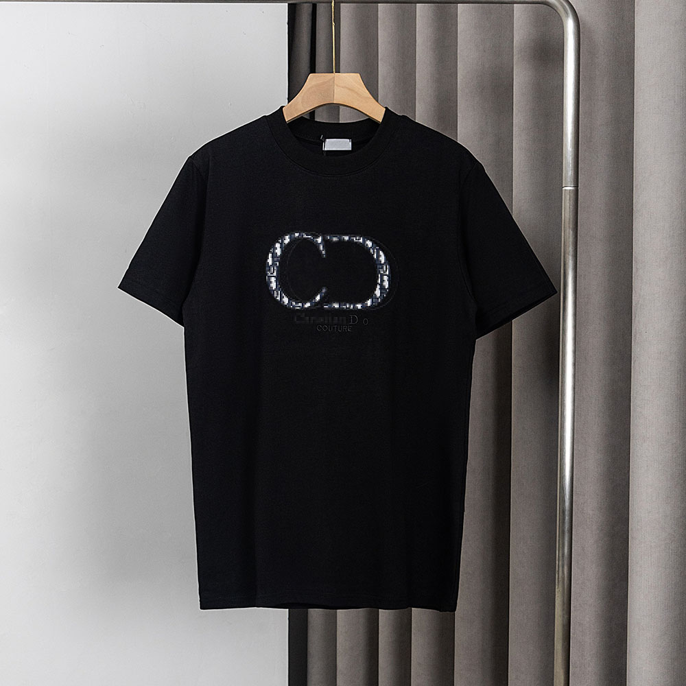 26ss new Designer T-shirts men's Short Sleeve Tshirt Unisex women GG/off/GC/BB/MC/cd fashion casual tees embroidered letters tee shirts tops white/black 55x5471354******