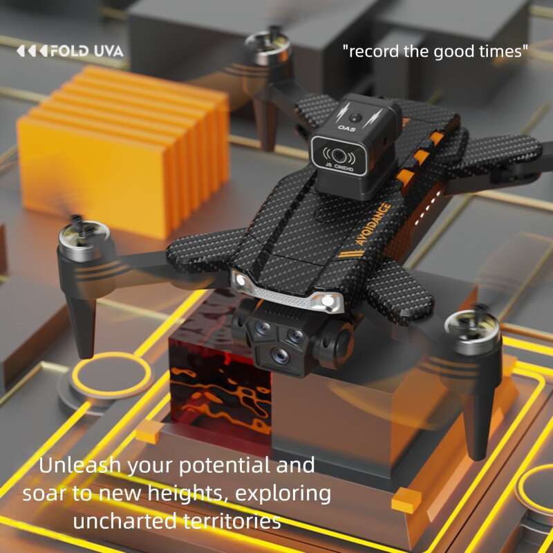 JS22 Brushless Drone Optical Flow Positioning HD Aerial Photography Foldable Portable Quadcopter RC Toy Aircraft CKS