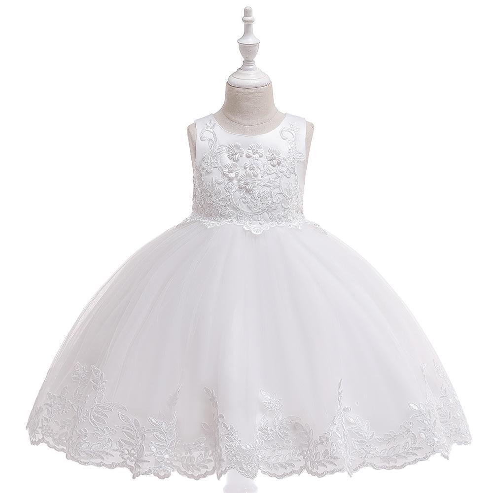 Baby Baptism Dresses For Baby Girls Lace Princess Dress Year Birthday Party Wedding Dress Newborn Clothing Infant Vestidos LJ201221
