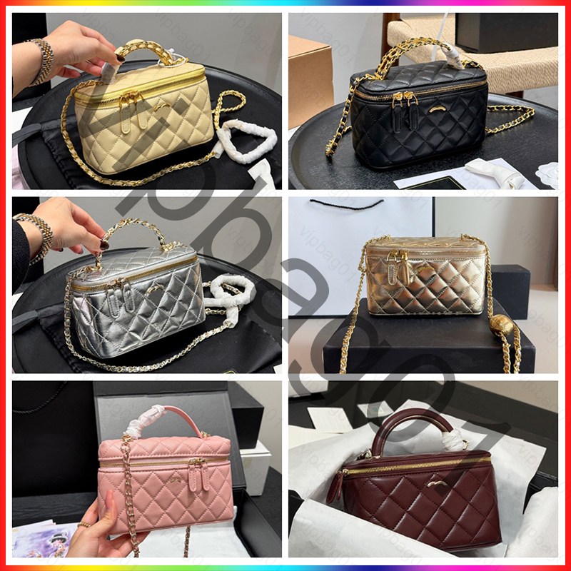 10A Luxury Designer cc bag Cross body Shoulder bag Mini Evening Shopping Bag Women's Chain bag Fashion Full Bag Classic Leather Goat hide Handbag Wallet Ladies Purse