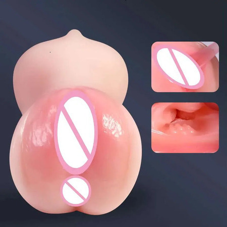 2026 New 3-In-1 Realistic Male Masturbator With Vagina, Adult Toys Anal & Deep Throat Design, Rubber Pocket Pussy, adult toys Adult Sex Toy For Men in - view 4