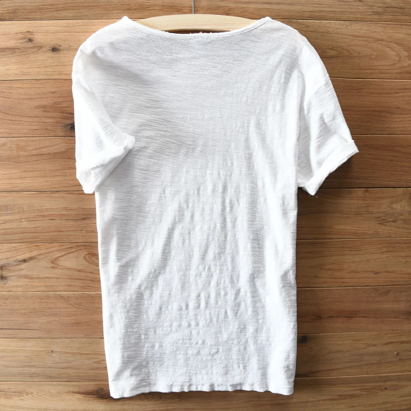 Soft Cotton Short Sleeve O-Neck Summer Men T-shirt Casual Clothing Breathable T shirt Men Italy Style Mens Tshirt Camiseta 260415
