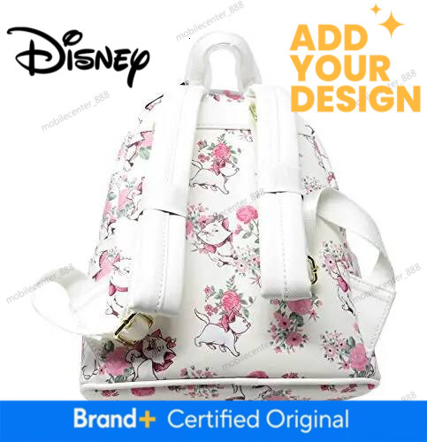 Designer Disney schoolbag The Aristocats Marie Floral Allover-Print Mini Backpack Villains Scene Maleficent Sleeping Beauty Backpack Children Schoolba - view 6