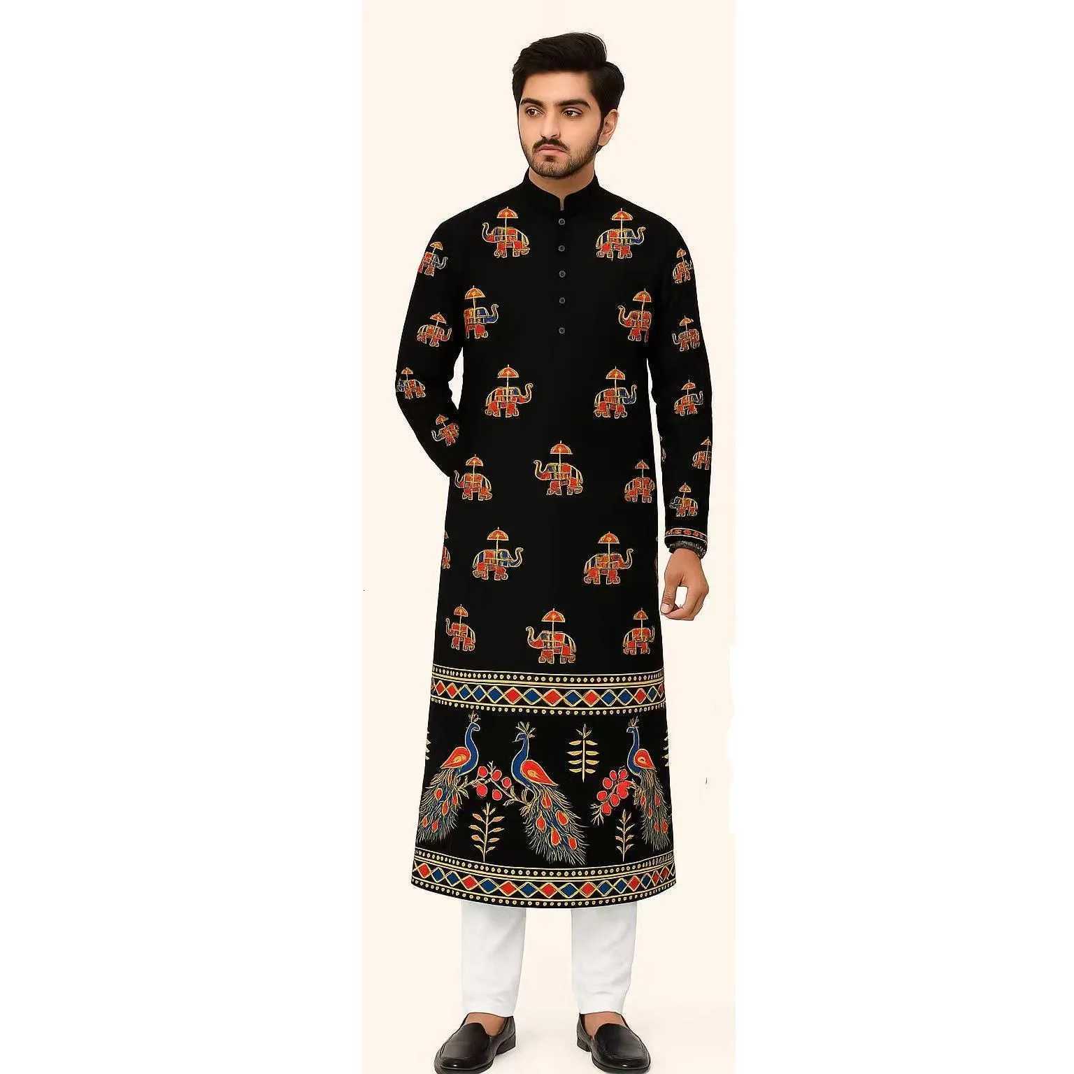 Long Sleeve Aman Abaya Men Women Jubba Thobe For Men Kaftan Pakistan Muslim Saudi Arabia Djellaba Islam Couple Clothing W251216