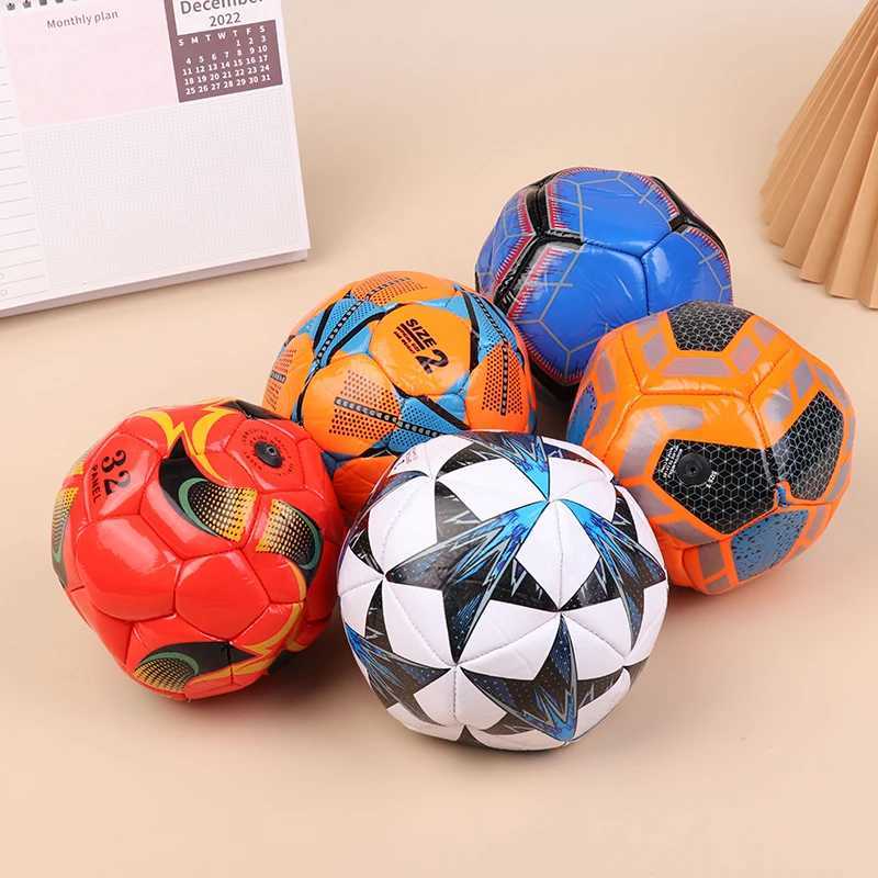 Hot Sale 1Pc 15cm PU Football Mini Inflatable Soccer Ball Size 2 Kids Toys Replacements Small Football Summer Beach Party Toys C260417