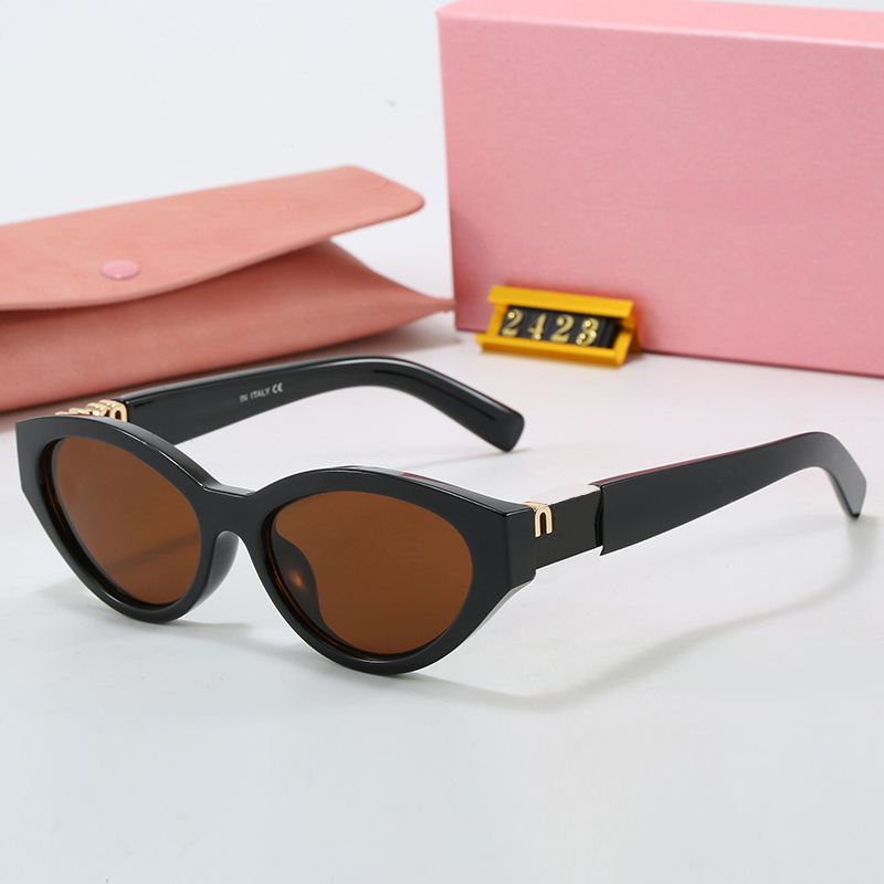 luxury Sunglasses designer sunglasses letter womens sunglasses Mens Frameless glasses For Women eyeglasses frame Vintage Metal Sun Glasses Gradient color