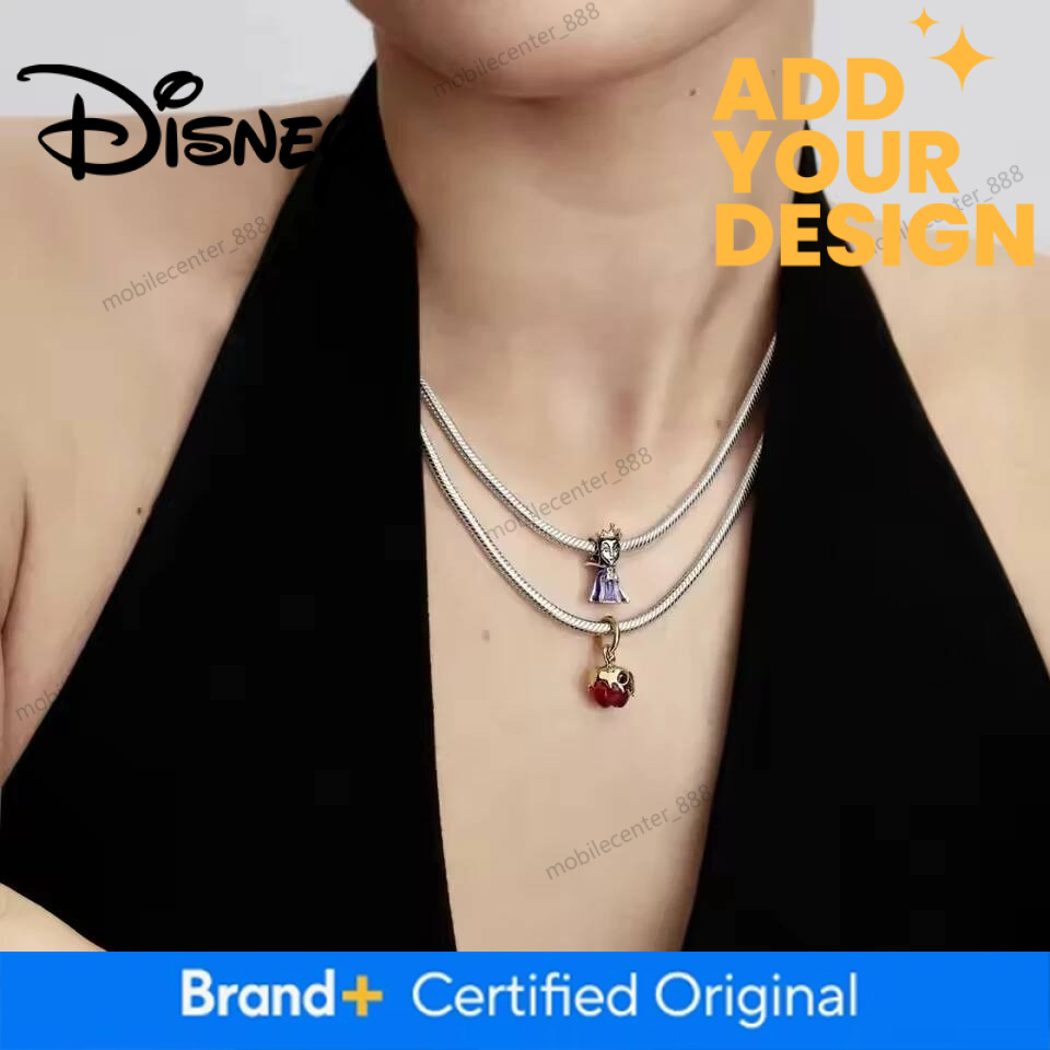 Designer Disney Disney New 2026 925 Silver Stitch Minnie Pendant Charms Bead For Original Bracelet&Necklace, Female DIY Birthday Party Fine Gift Luxur - view 3