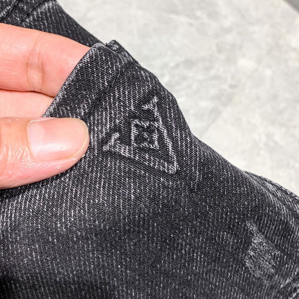 Designer Jeans High-quality Jeans Men's New Season Trend Elastic Fashionable Loose-fitting Multi-purpose Casual Pants Luxury