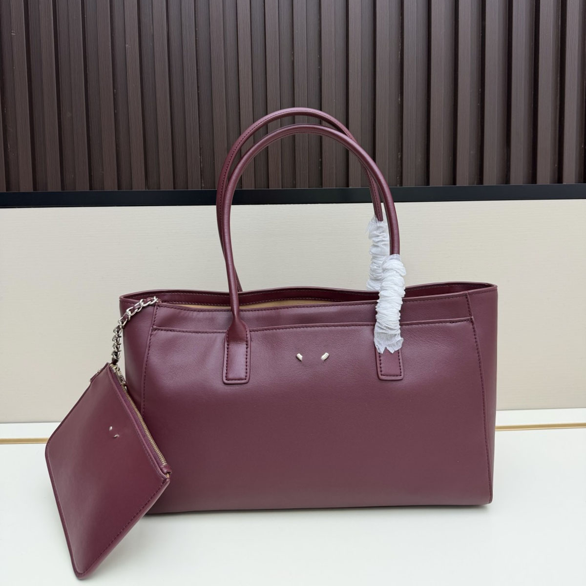 Luxurious Retro Woven Mesh Beach Bag Women Designer Shopping Bag Mother and Daughter Bag Clutch Wallet Matte Handle Handbag Versatile Shoulder Bag Underarm Bag 35cm