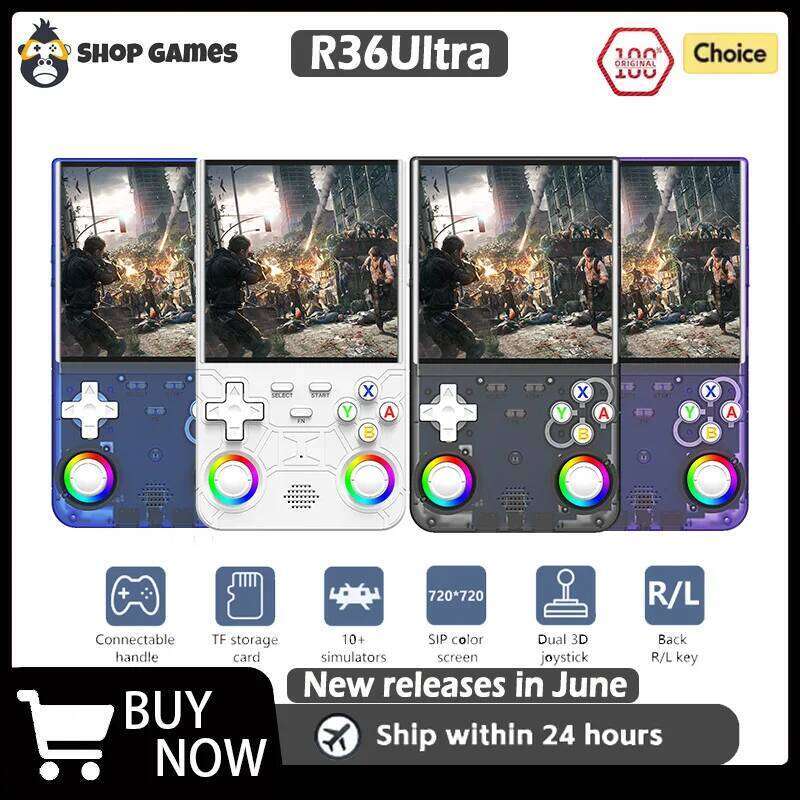 Famous Brand R Ultra Open Source S Game Console Linux System Inch IPS Screen Portable Pocket Video Player G Best Games CKS