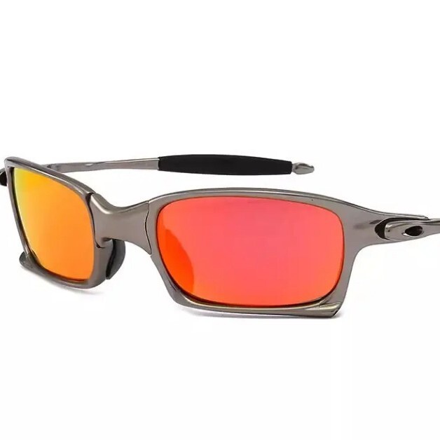Cross-Border X Polarized UV Protection Sunglasses for Men and Women Trendy Square Zinc Alloy Driving Outdoor Sports