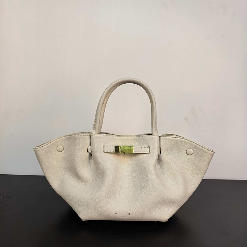 Designer Cow Leather Tote Bag for Women Luxury Large Capacity Shoulder Bags High-End Work Handbag 260417