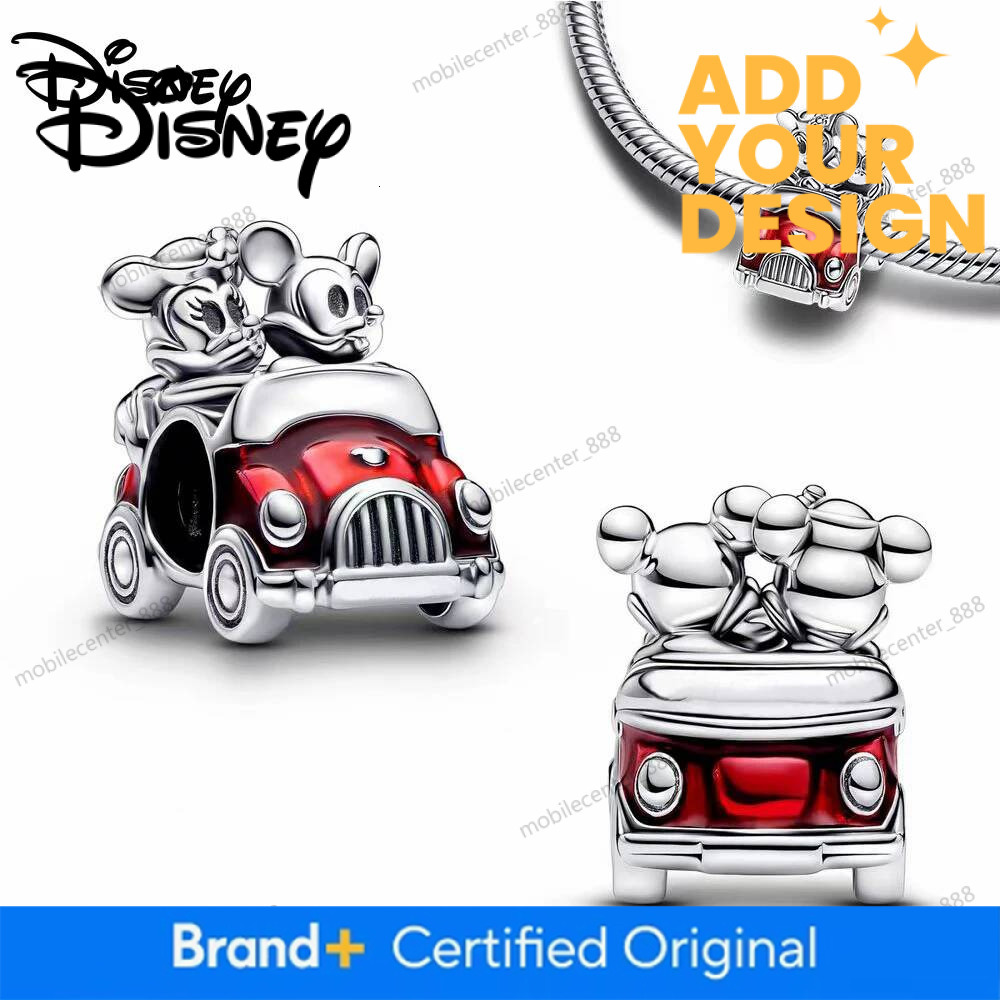 Designer Disney 925 Silver Disney Hot Sale New Pendant Mickey Stitch Charms Beads Fit 3Mm Bracelet Necklace Women DIY Fine Festival Jewelry Gift Luxur - view 3