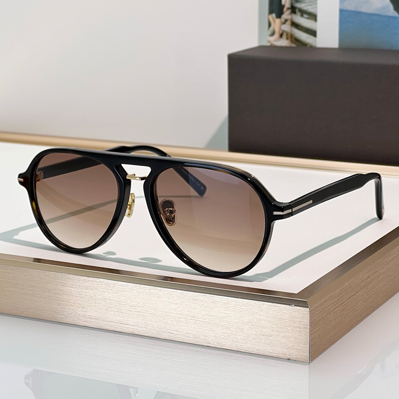 Luxury Sunglasses Women Men Vintage Fashion Acetate Frame Pilot Eyewear TF5981 Designer Sunglasses Outdoor Goggles UV400 Glasses With Box