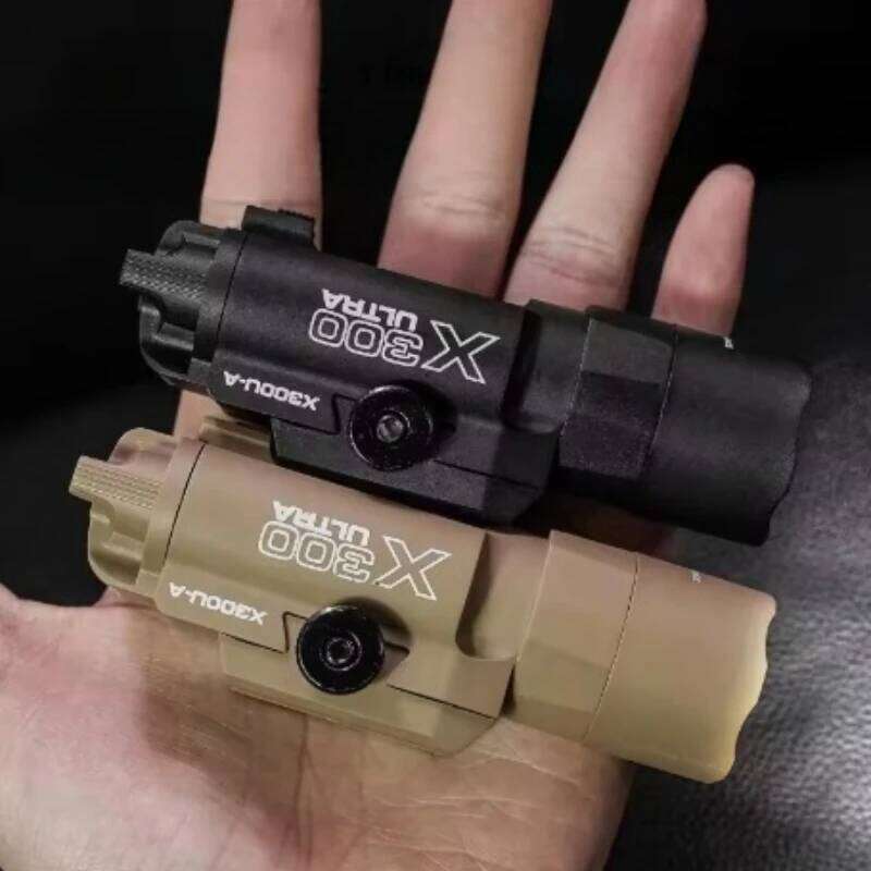 Tactical X300 X300U Nylon Pistol Strobe LED Light Fit 20mm Rail Airsoft Hanging Hunting Flashlight 26L0417