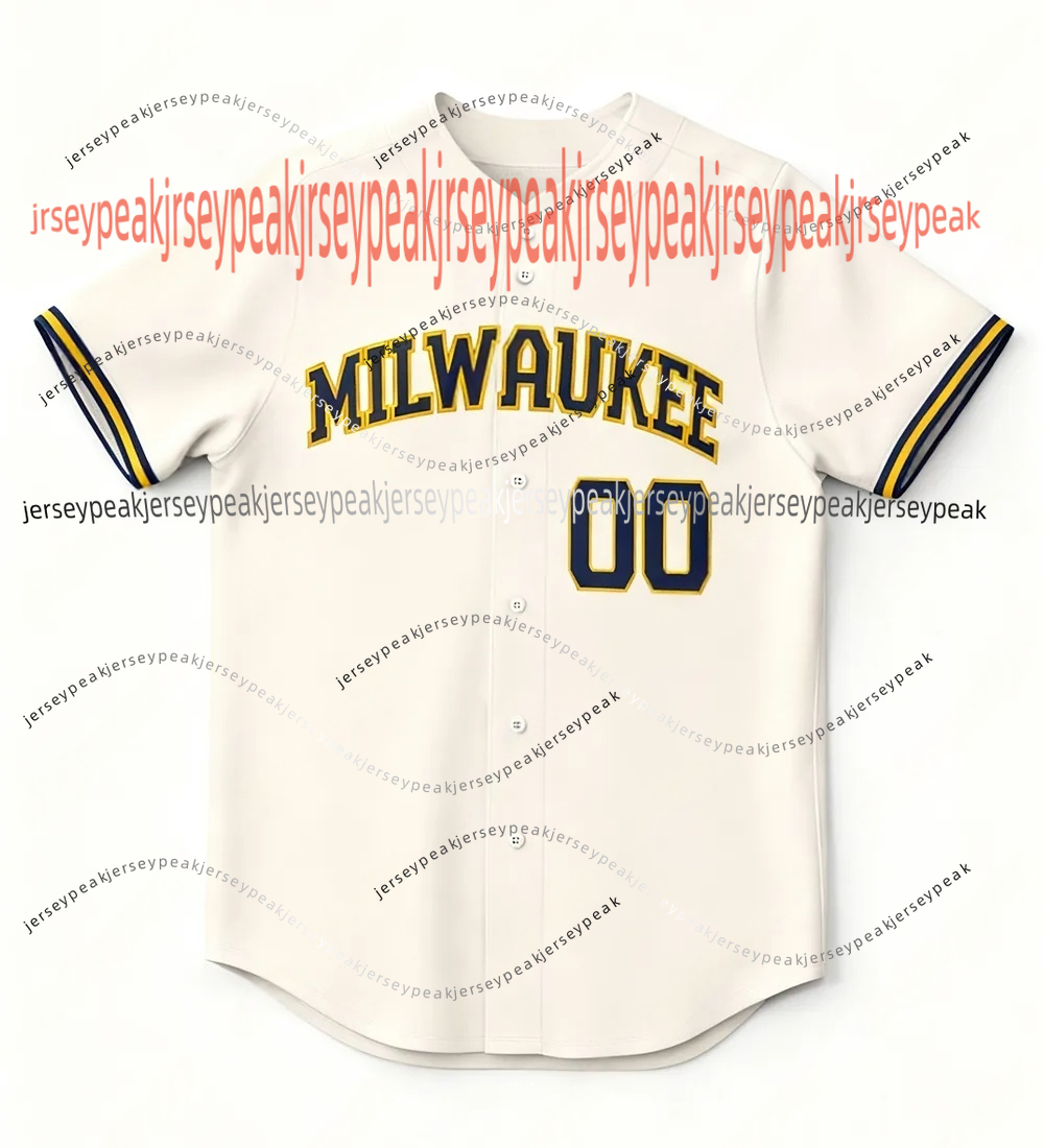 Custom Brice Turang 2026 New City Connect Yelich22 Contreras24 Jackson Chourio Sal Frelick Jake Bauers Misiorowski32 Woodruff Perkins16 Joey Ortiz Jer