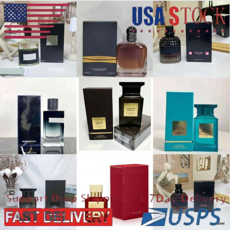US 3-7 Days 1:1 Men Long Lasting Fragrance Body Spray Cologne Designer Perfume Fast Delivery of Stock