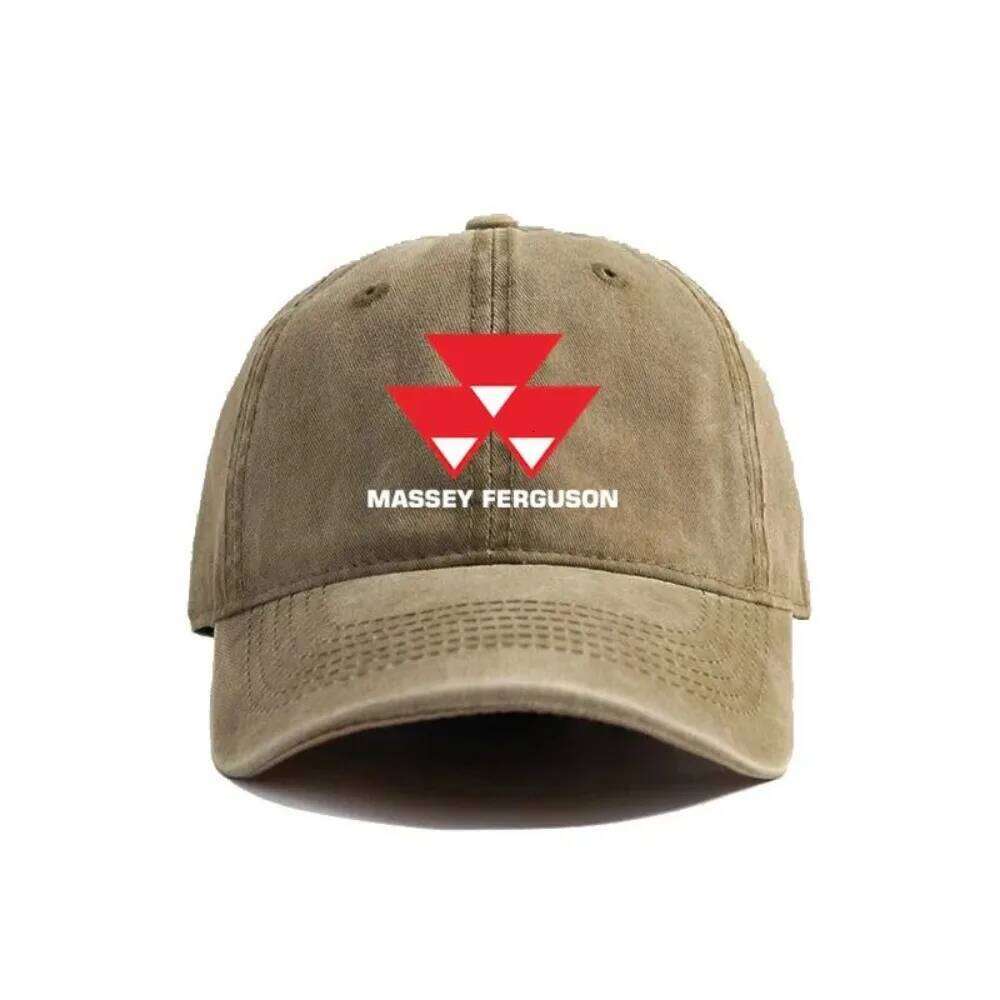 2025 Massey Ferguson Baseball Caps Distressed Cap Men Women Retro Outdoor Summer Adjustable Hats Fashion