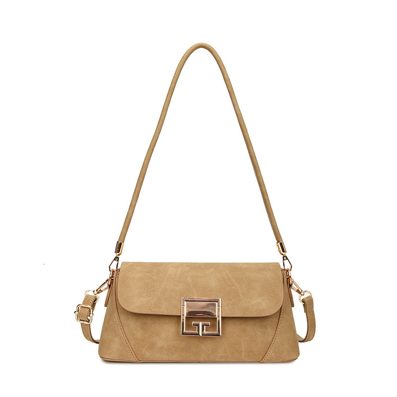 Popular foreign trade women's new fashion shoulder simple and textured crossbody bag, niche design small square bag