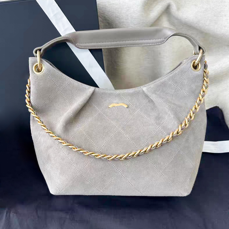 CC 26c hippie hobo quilted Designer shoulder bag Luxury handbag Suede Leather woman chain shop Crossbody Bag tote Clutch weekend pochette satchel have armpit Bags