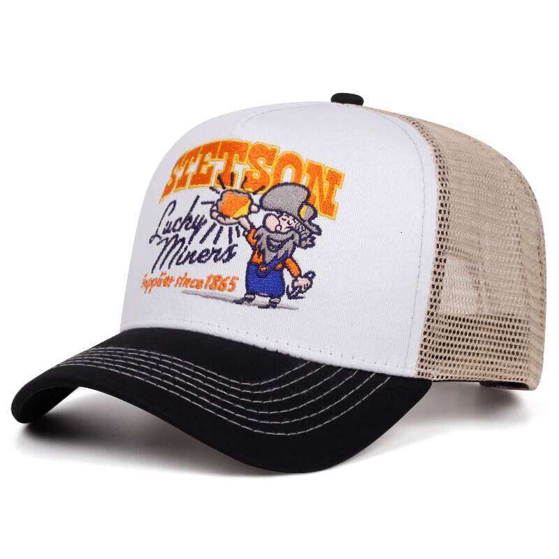 2025 Creative New Truck STETSON Nuggets Net Outdoor Sports Skateboard Daily Leisure Wear Sunshade Baseball Hat